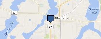 Amundson Violin location map