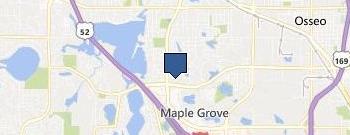 Maple Grove Master Locksmith location map