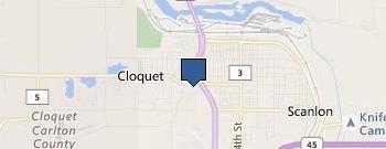 Blockbuster Video location map