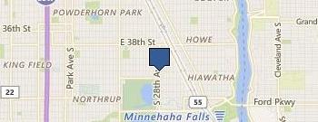 Southside Shiatsu location map