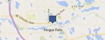 Lakes Area Web Service location map