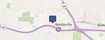 Wentzville Locksmith location map