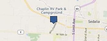 Pettis County Aging Div location map