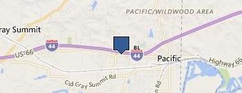 Pacific License Office location map