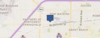 Superclean location map