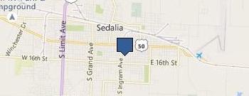 Missouri Cancer Assoc location map