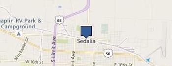 Sedalla Downtown Devmnt Inc location map