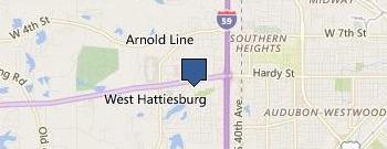 Corts Judy location map