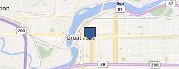 Accountants in Great Falls Area LTD location map