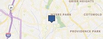 Winnie Couture Flagship Bridal Salon Charlotte location map