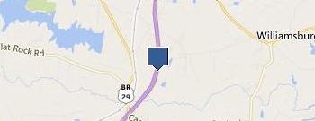Budget Inn location map