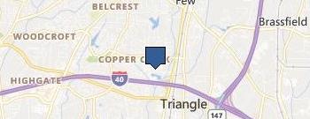 Triangle Painters location map