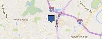 Burning Oak Studios, Maddry Oaks Court, Raleigh, NC location map