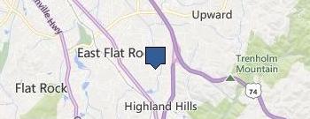 Nichols Nursery location map