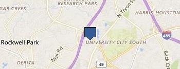 Drury Inn-North location map