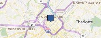 Charlotte Math Tutor location map