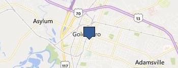 North Carolina Division Of Adult Probation And Parole location map
