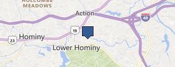 TSAChoice Asheville location map