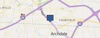 Earnhardt Heating & Cooling location map