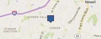 Triangle Rent A Car location map