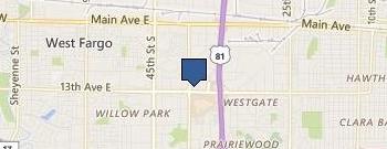 Hornbacher's location map