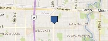 Penske Truck Rental location map