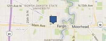 Plains Art Museum location map