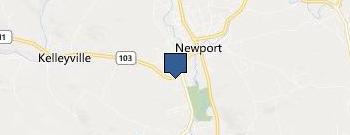 Newport Chiropractic Center location map
