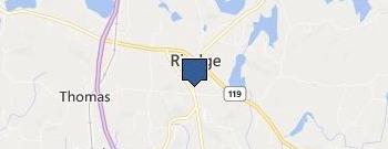 Aho Seamless Gutters location map