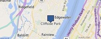 Cliffside Park Borough Of (Inc) location map