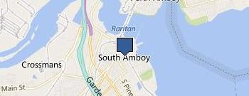 South Amboy City Hall location map