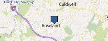 Borough Of Roseland location map