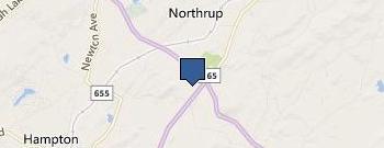 Delicato Transport Moving location map