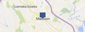 Downtown Salon location map