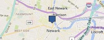Diocese Of Newark location map