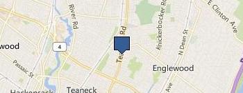 Teaneck Nails location map