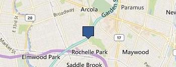 Saddle Brook Fire Prevention location map