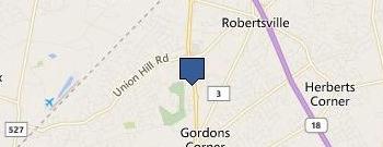 NJ Self Storage location map