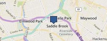 Senate New Jersey location map