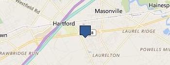 Schneider Model Railroading In location map