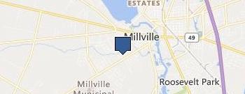 CertaPro Painters of South Jersey, Cedar Street, Millville, NJ location map
