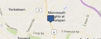 Manalapan Diner location map