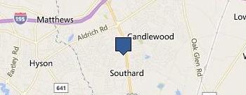 Staples location map