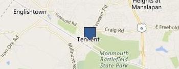 Manalapan Twp Road Department location map