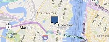 Hoboken Chamber of Commerce location map