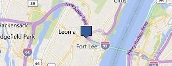 Palisades Real Est of Fort Lee location map