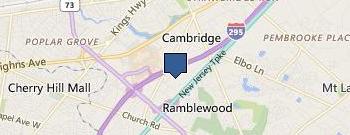 Surgical Center-South Jersey location map