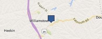 AC Paintball location map