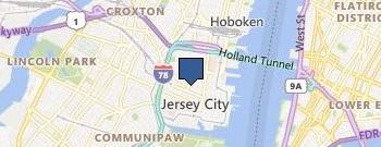 Jersey City Dental location map