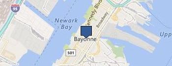 Bayonne Treasurer's Office location map